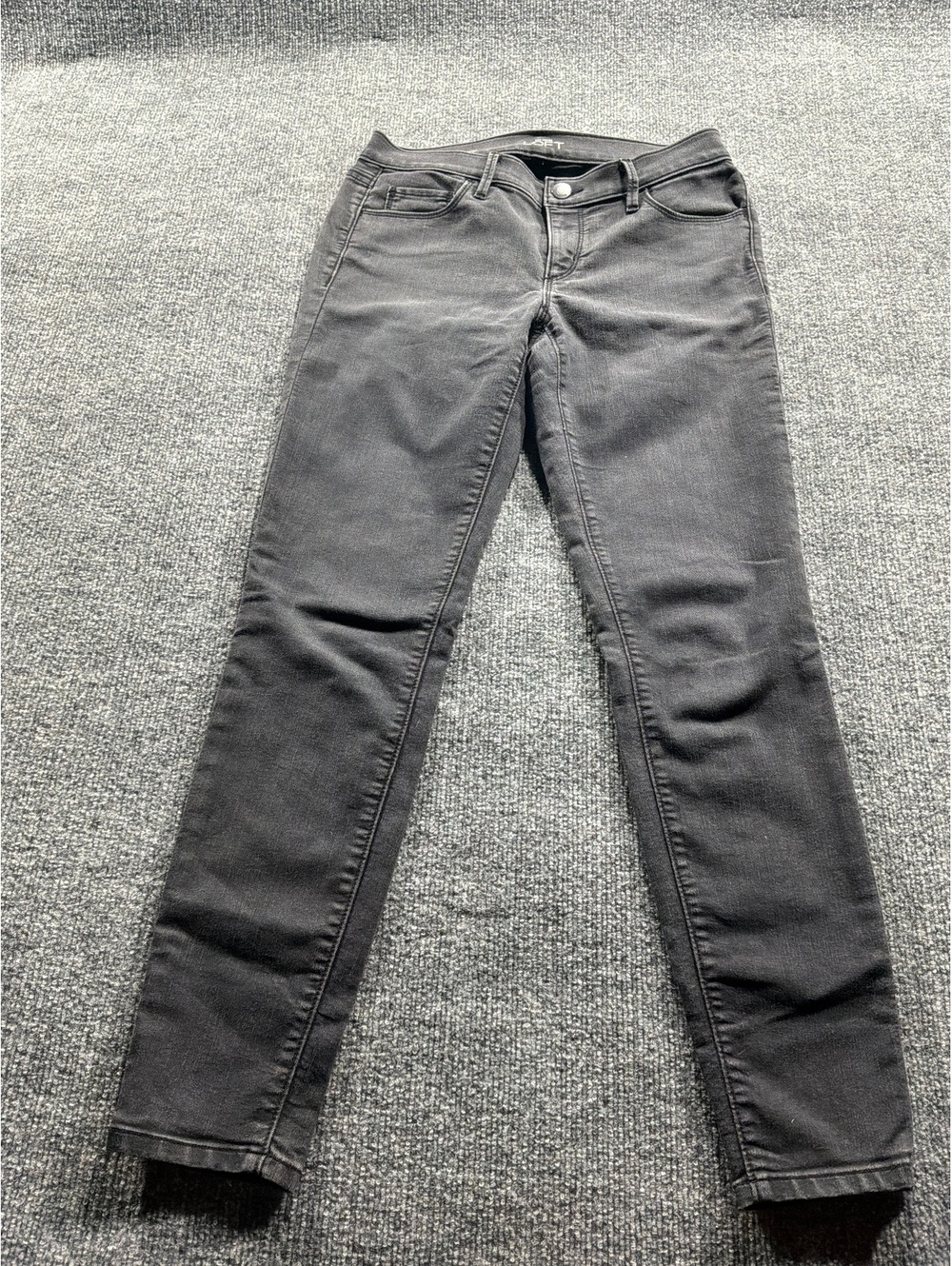 LOFT Super Skinny Black Jeans Size 27/4